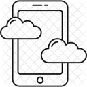 Cloud-Telefon  Symbol