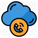 Cloud-Telefon  Symbol