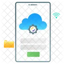 Cloud-Telefon  Symbol