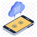 Cloud-Telefon  Symbol