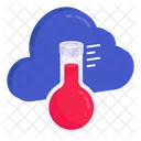 Cloud Temperature  Icon