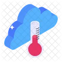 Cloud Temperature Icon
