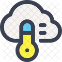 Cloud temperature  Icon
