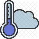 Cloud Temperature  Icon