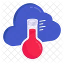 Cloud Temperature  Icon