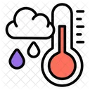 Cloud Temperature  Icon