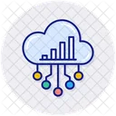 Cloud Testing Cloud Computing Icône