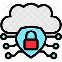 Cloud threat  Icon