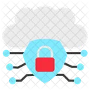 Cloud threat  Icon
