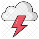 Thunder Cloud Weather Icon