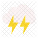 Cloud Thunder Cloud Weather Icon