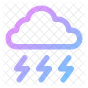 Cloud thunder  Icon