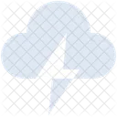 Cloud Energy Lightning Icon
