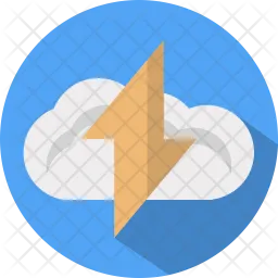 Cloud thunderstorm  Icon