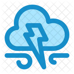 Cloud Thunderstorm  Icon