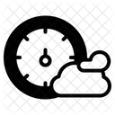 Cloud time  Icon