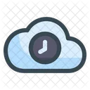 Cloud Time  Icon