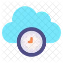 Cloud Time Time Cloud Icon