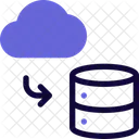 Cloud To Database  Icon