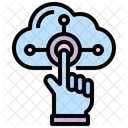 Cloud touch  Icon