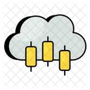 Cloud Trading  Icon