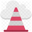 Cloud Cone Traffic Cone Cloud Traffic Icon