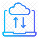 Cloud transfer  Icon