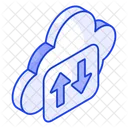 Cloud Transfer Data Icon
