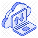 Cloud Transfer Data Icon