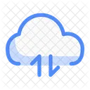 Transfert vers le cloud  Icône