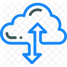 Cloud Transfer  Icon