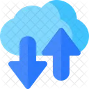 Cloud Network Transfer Icon