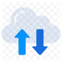 Cloud Transfer Data Transfer Cloud Downloading Icon