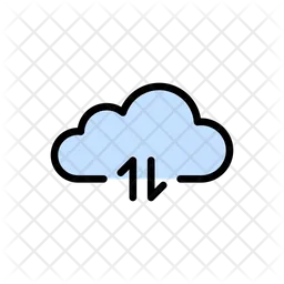 Cloud Transfer  Icon
