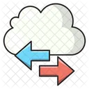 Cloud Transfer Exchange Icon