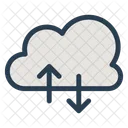 Cloud Server Download Symbol