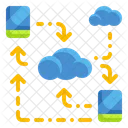 Cloud Transfer Cloud Transfer Icon