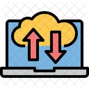 Cloud Transfer Online Transfer Cloud Exchange Icon