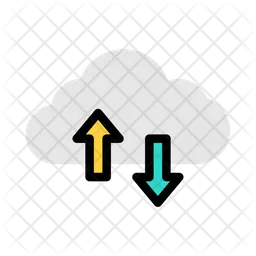 Cloud Transfer  Icon