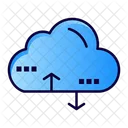 Cloud Transfer Cloud Exchange Cloud Icon
