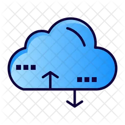 Cloud Transfer  Icon