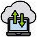 Cloud Transfer Cloud Computing Data Transfer Icon