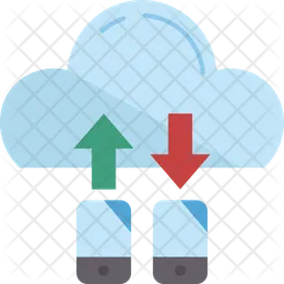 Cloud Transfer  Icon