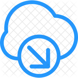 Cloud transfer  Icon