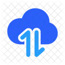 Cloud Transfer Data  Icon