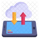 Cloud Transfer  Icon
