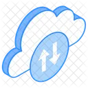 Cloud Transfer  Icon