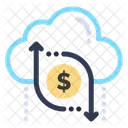 Cloud Transfer Money  Icon