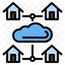 Cloud Tranmit Work At Home Office Connection Icône