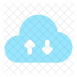 Cloud-Übertragung  Symbol